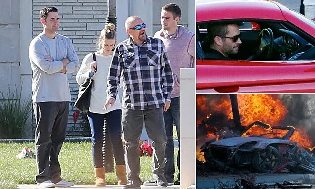 Поле уокере похороны фото Paul Walker's father and brother look for grave site plots inside LA's Forest La