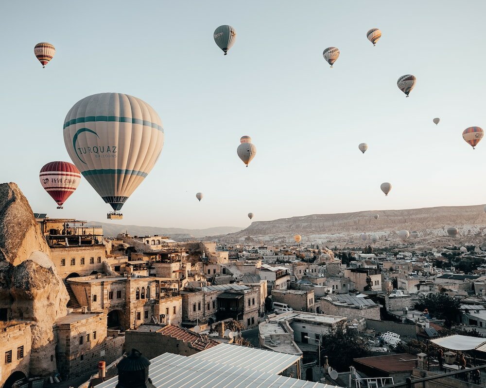 Полет на шаре невшехир невшехир меркез фото Panorama: Sultan Cave Suites, hotel, Nevşehir, Nevşehir Merkez, Göreme Beldesi, 