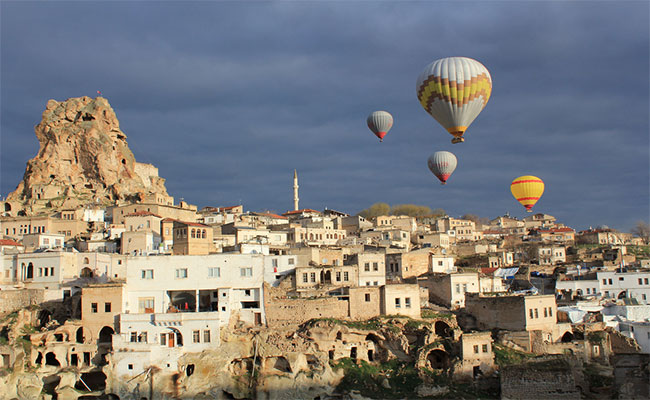 Полет на шаре невшехир невшехир меркез фото Ortahisar Kalesi Hakkında Tüm Detaylar Nevşehir Kapadokya, 2019 Kapadokya, Gezil