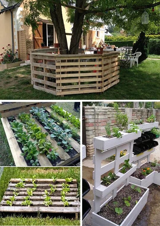 Полезное для дома дачи своими руками Идеи для дома из паллет Pallet diy, Diy garden, Vertical garden design