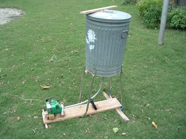 Полезные самоделки для дачи Gas Powered Shredder / Wildflower Seed Thresher Garden tools diy, Wildflower see