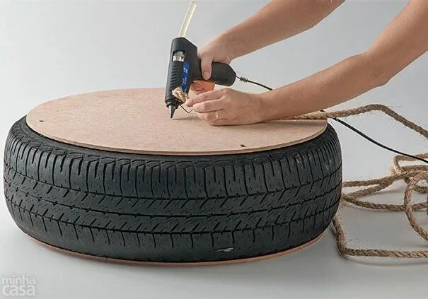 Полезные вещи своими руками умные самоделки 23 Creative Ways to Repurpose & Reuse Old Stuff Diy ottoman, Old tires, Diy outd