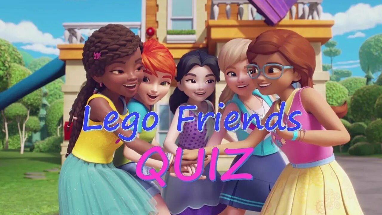 Поли из мультика с ее подружками фото Lego Friends Quiz! - YouTube