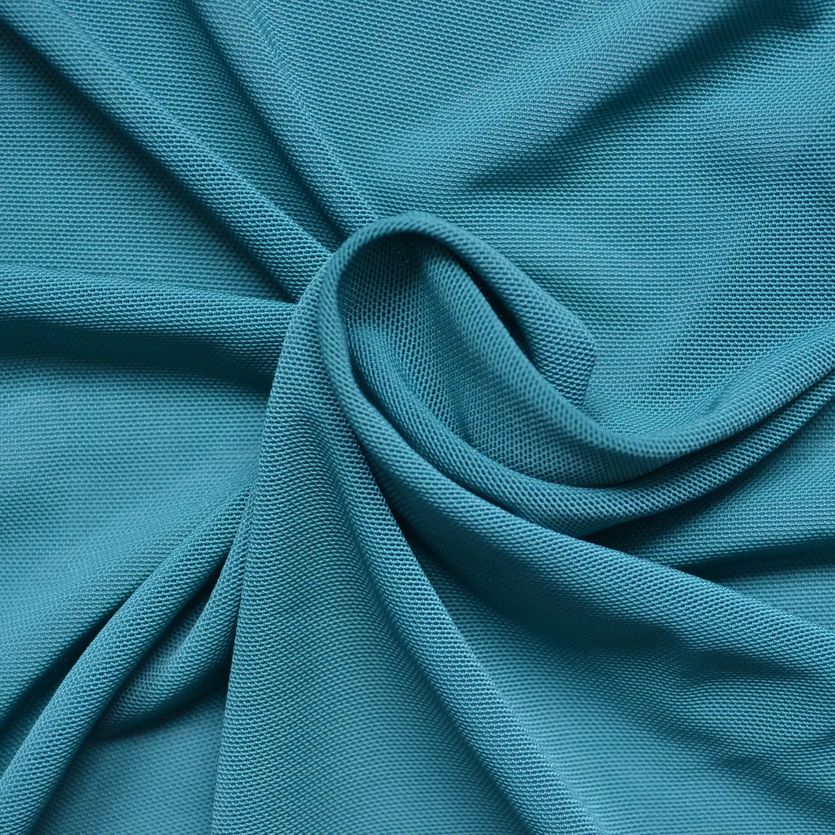 Plain Dyed Shiny Colours Polyester Spandex Fabric , Warp Knitted Fabric