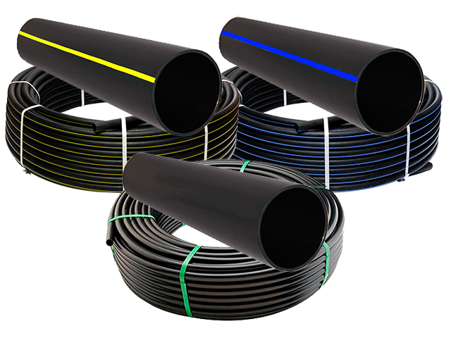 Полиэтиленовые трубы фото Труба полиэтиленовая (ПНД) ПЭ100, ПЭ80 в Благовещенске