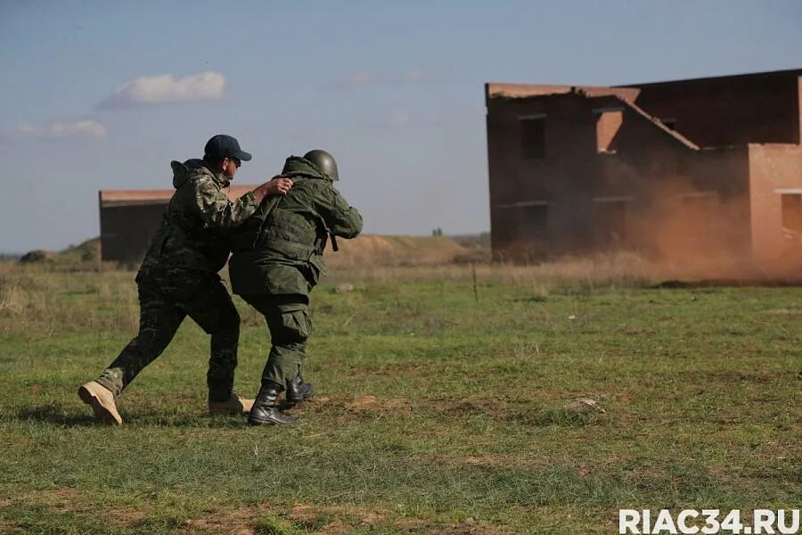 The Governor of the Volgograd region Andrei Bocharov on October 7 at the site "P