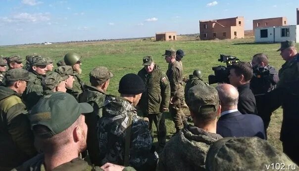 Полигон прудбой волгоградская область фото The Governor of the Volgograd region Andrei Bocharov on October 7 at the site "P