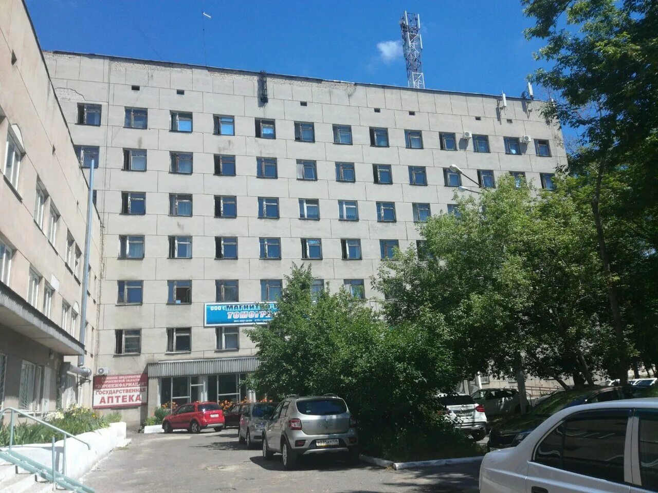 Поликлиника 4 воронеж фото Photo: Voronezh city hospital № 16, polyclinic № 16, adult outpatient clinic, Ru