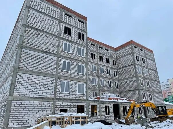 Поликлиника 8 смоленск королевка фото На Королевке достроили последний этаж здания поликлиники Об этом рассказали в уп