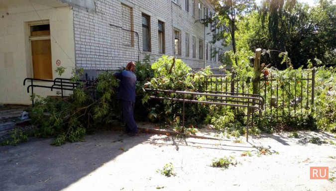 Поликлиника имени захаровой советская ул 15 фото Территорию у поликлиники имени Захаровой освобождают под парковку 08.08.2018 Нов