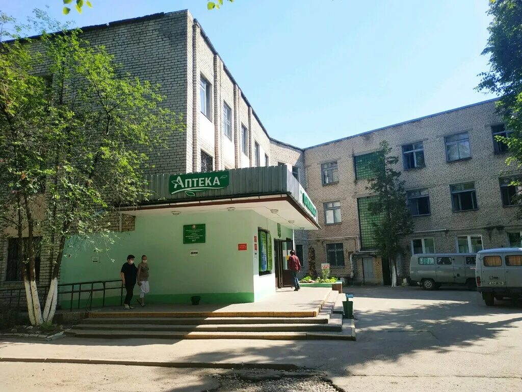 Поликлиника no 7 ул поповича 35 фото Gorodskaya Poliklinika № 7, adult outpatient clinic, Viciebsk, Lakamatyŭnaja vul