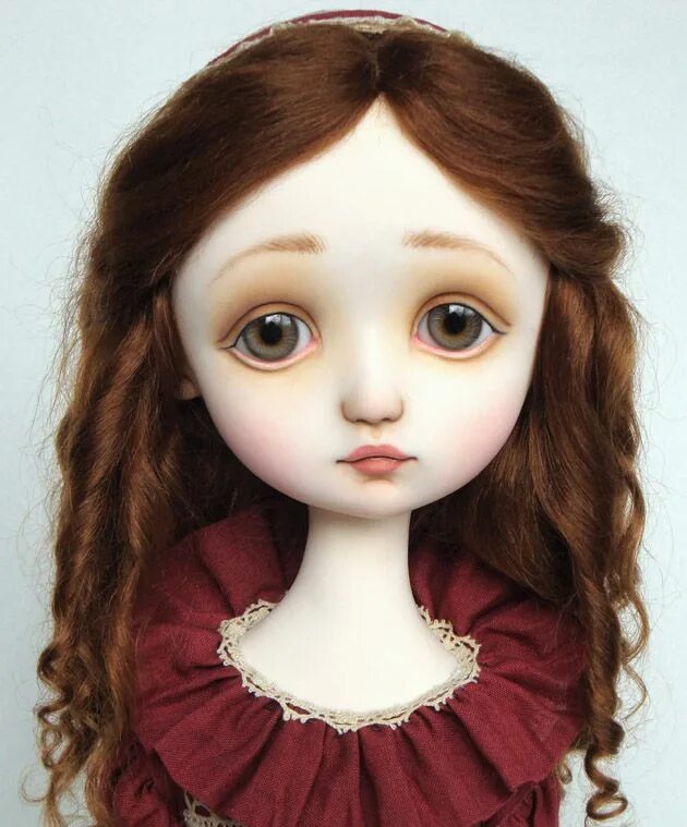 Полимерные куклы фото Eloise - original doll by Ana Salvador Polymer clay dolls, Original dolls, Creep