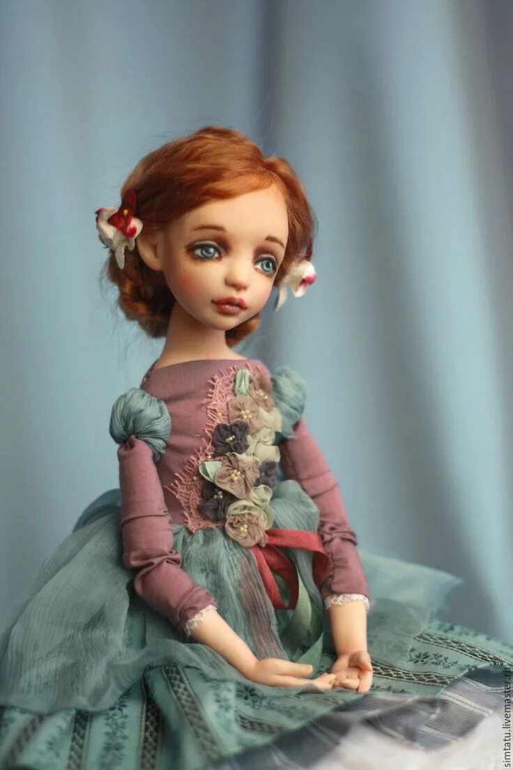 Rotraut Schrott OOAK polymer doll - 34th Dollery Doll Show 2016 Porcelain dolls 