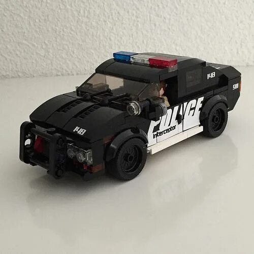 Полицейская машина самоделка Ford Taurus Police Enforcer Lego police, Lego wheels, Lego police car