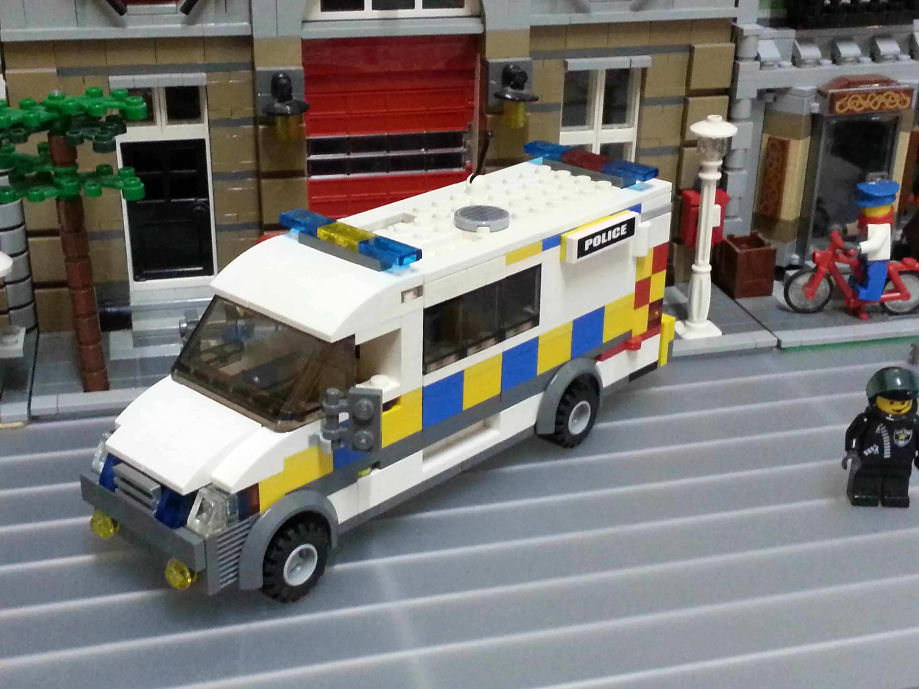 Полицейская машина самоделка lego police car uk for Sale OFF68