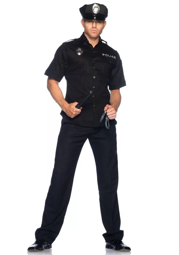 Полицейский одежда фото Mens Police Officer Costume - Adult Cop Uniform Costumes Kostüm, Dessous, Herrin