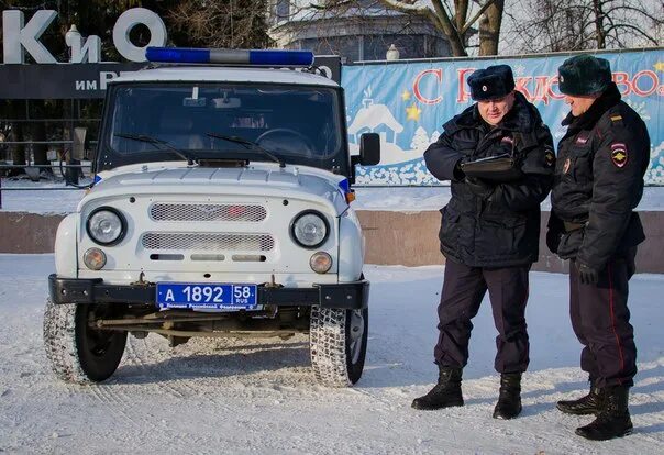 Полиция пензы фото Пензенская полиция в дни проведения новогодних мероприятий