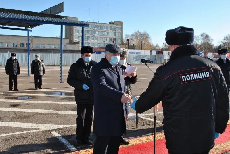 Полиция тамбов фото В канун профессионального праздника автопарк тамбовской полиции пополнился новым