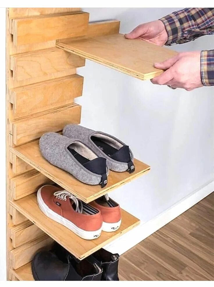 Полка для обуви деревянная своими руками фото Shoe rack Shoe rack closet, Diy shoe storage, Diy shoe rack