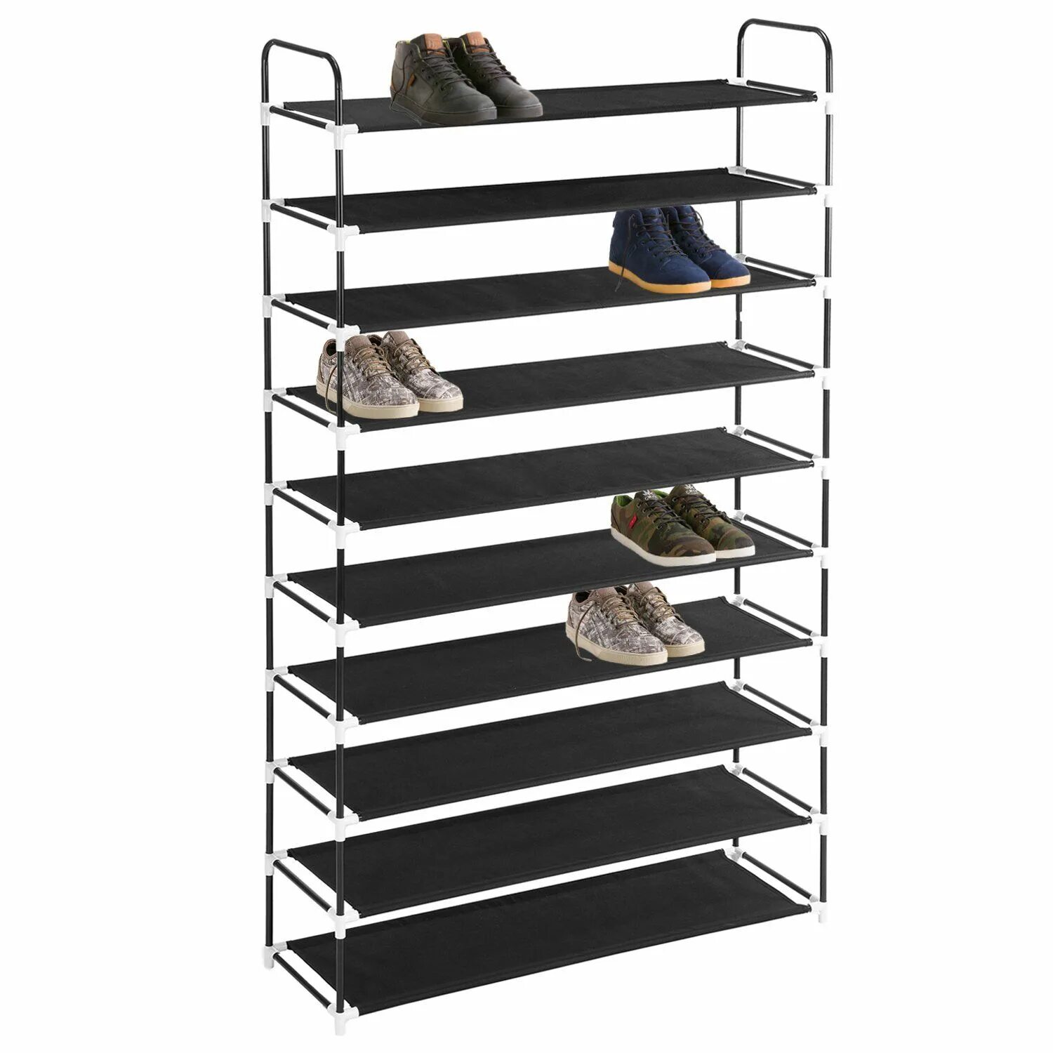 Полка для обуви металлическая фото Free 2-day shipping. Buy Ktaxon Shoe Rack 50 Pairs Tower Organizer Cabinet Stora