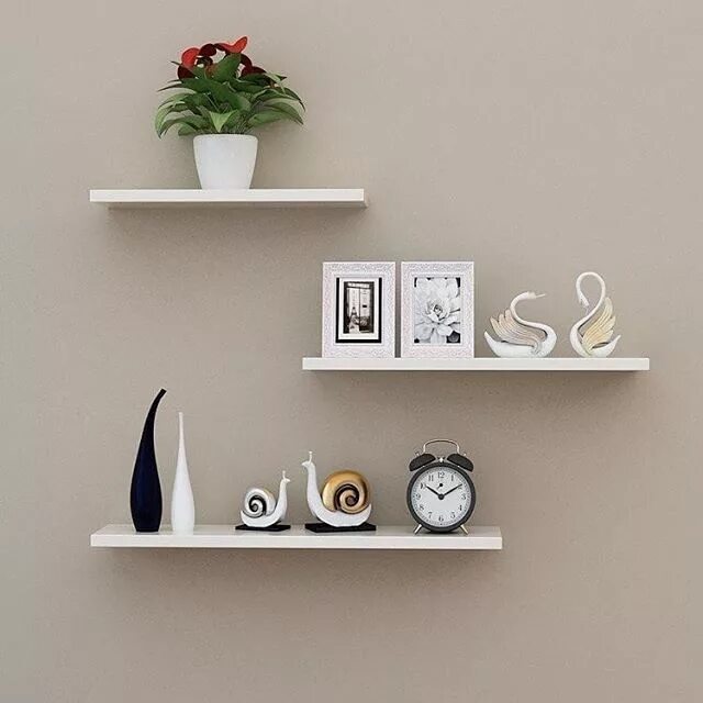 Полка на стену декор Pin on Shelf Decor Ideas