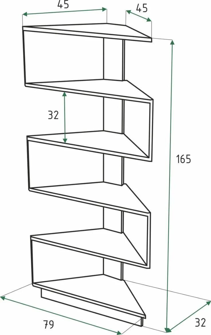 Полка на стену своими руками чертежи modular mueble esquinero moderno diseño minimalista. unico! Отделка углов, Книжн