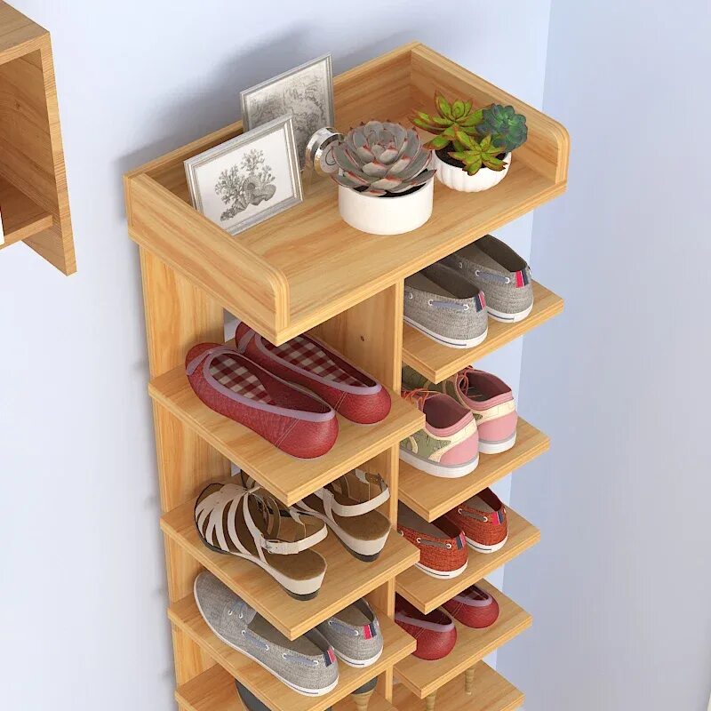 Полка под обувь своими руками фото Louis Fashion Shoe Cabinets Simple Household Economical Dust-proof Multi-storey 