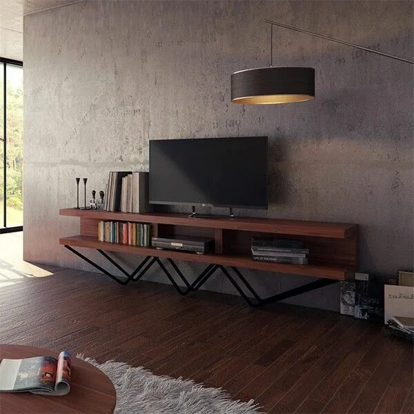 Полка под телевизор в стиле лофт Mueble Tv Alambra Muebles para tv, Muebles, Decoracion de interiores