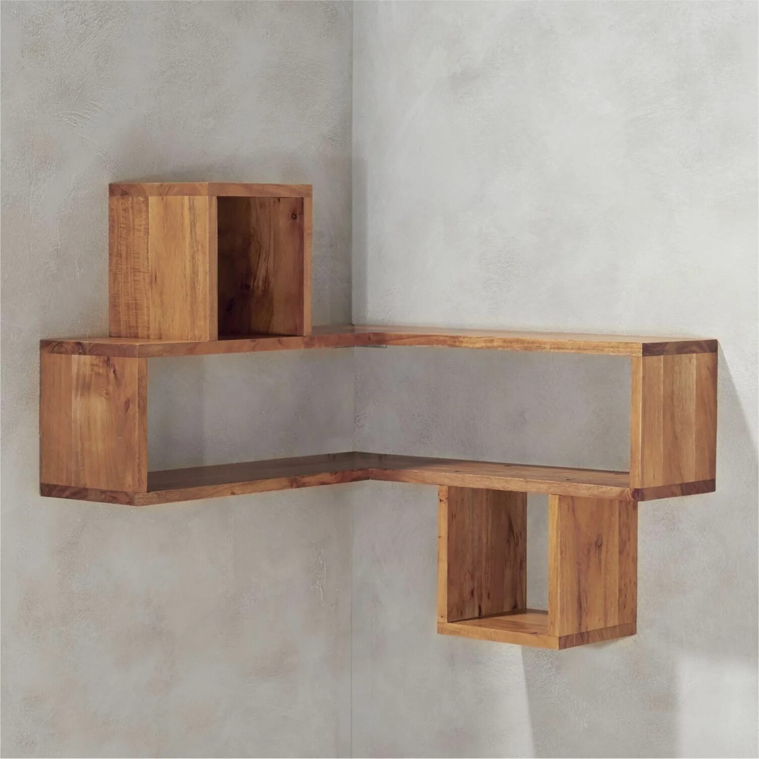 Полка угловая фото дерево CornerWoodShelfROF16 Corner shelf design, Wall shelves design, Shelf design