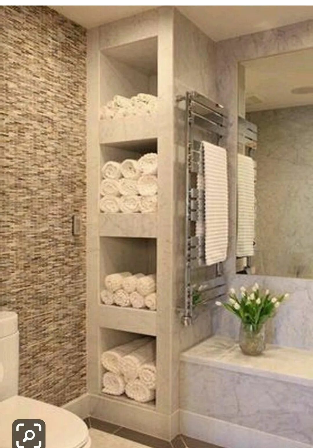 Полка в ванну из плитки фото Pin on For the Home Bathroom interior, Bathroom interior design, Bathroom storag