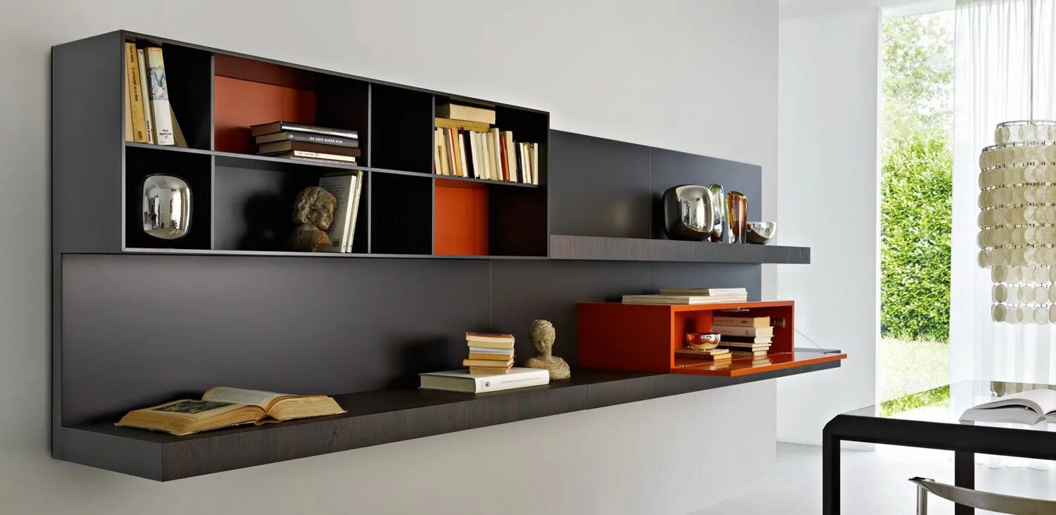 Полка закрытая новые какие фото Molteni&C Designer furniture made in Italy Wall bookshelves, Shelves, Bookcase