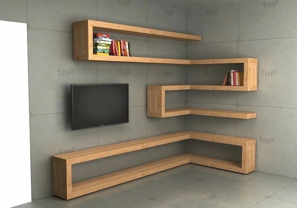 263 Unique Bookcases Ideas / FresHOUZ.com For the girls Wall shelf decor, Wall m