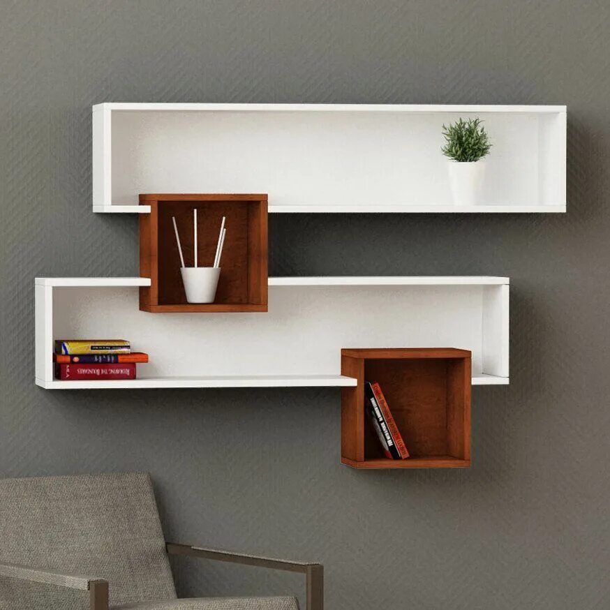 Полки дизайн интерьер Rosella Wall Shelf Wall shelves design, Home interior design, Wall shelf decor