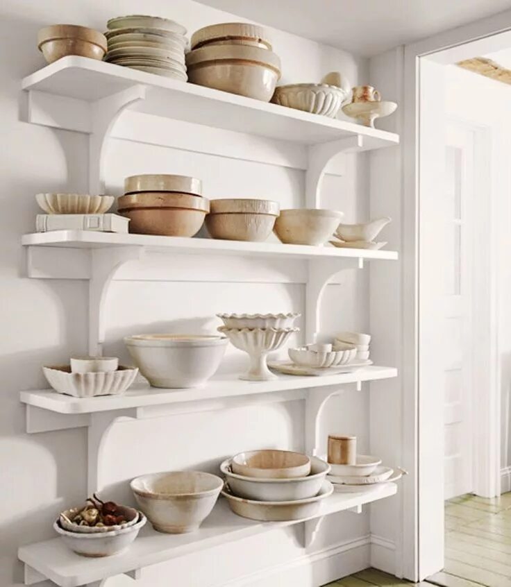 Полки на кухню фото Now This Is How to Organize Kitchen Cabinets, According to Experts Decoración de