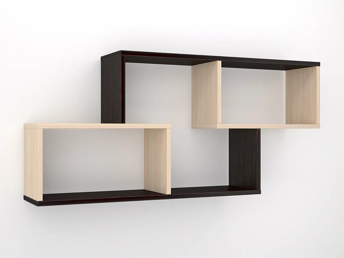 4 Piece Floating Shelf Interieur, Wandplank, Roomdivider