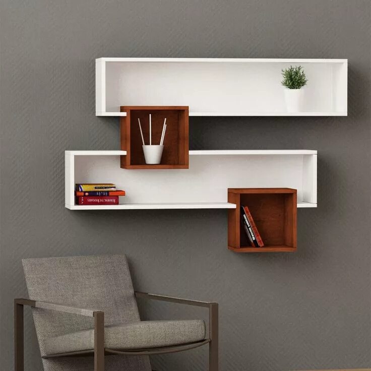 Полки на стену в интерьере фото Wall shelves design, Shelves, Wall shelf decor