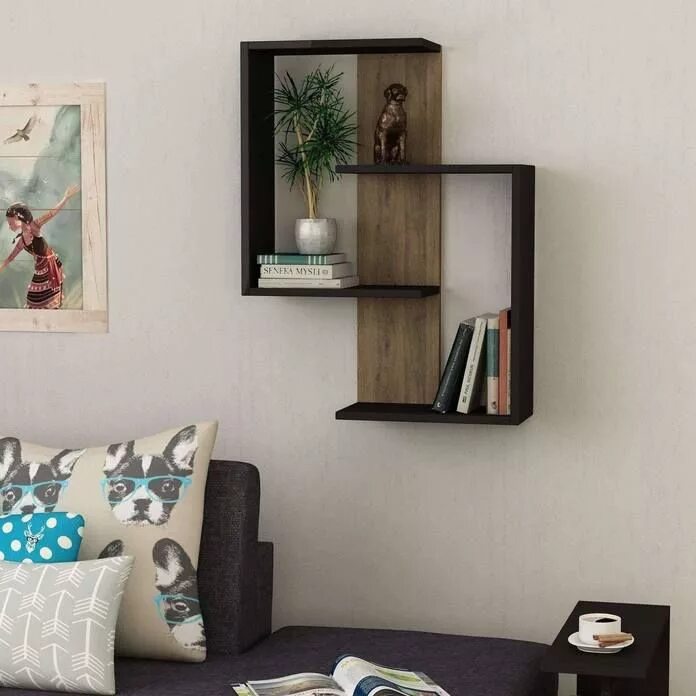 Полки на стену в интерьере спальни Paradox Shelf Decoración de unas, Estantes flotantes, Decoración de repisas