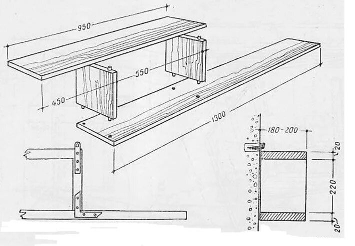 Полки своими руками чертежи Пин на доске Wooden fabrication