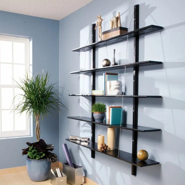 Полки в интерьере дома 33 Bookcase Projects and Building Tips Bookshelves diy, Home decor, Bookcase