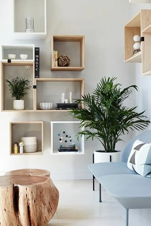 Полки в интерьере квартиры Pin by W Home Decor on Shelfy Decor /Raf Dekor Home office design, Floating shel