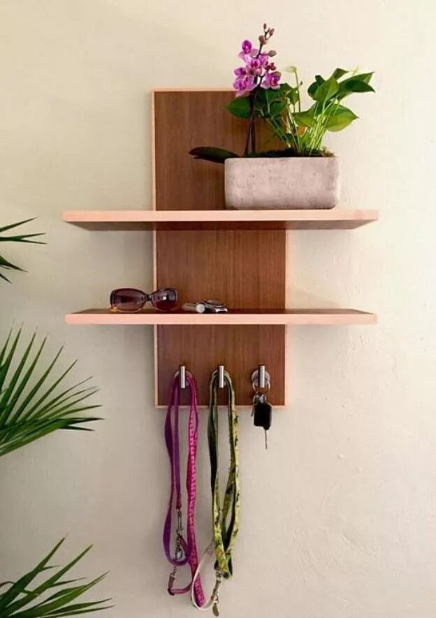 Полки в прихожую настенные в интерьере 30 Catchy Shelves That Will Make Your House Feel Like Home - HomelySmart Decorac