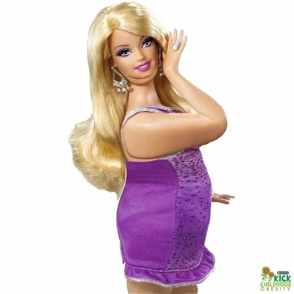 Полная кукла барби фото Pretty in purple Fat barbie, Barbie funny, New barbie dolls