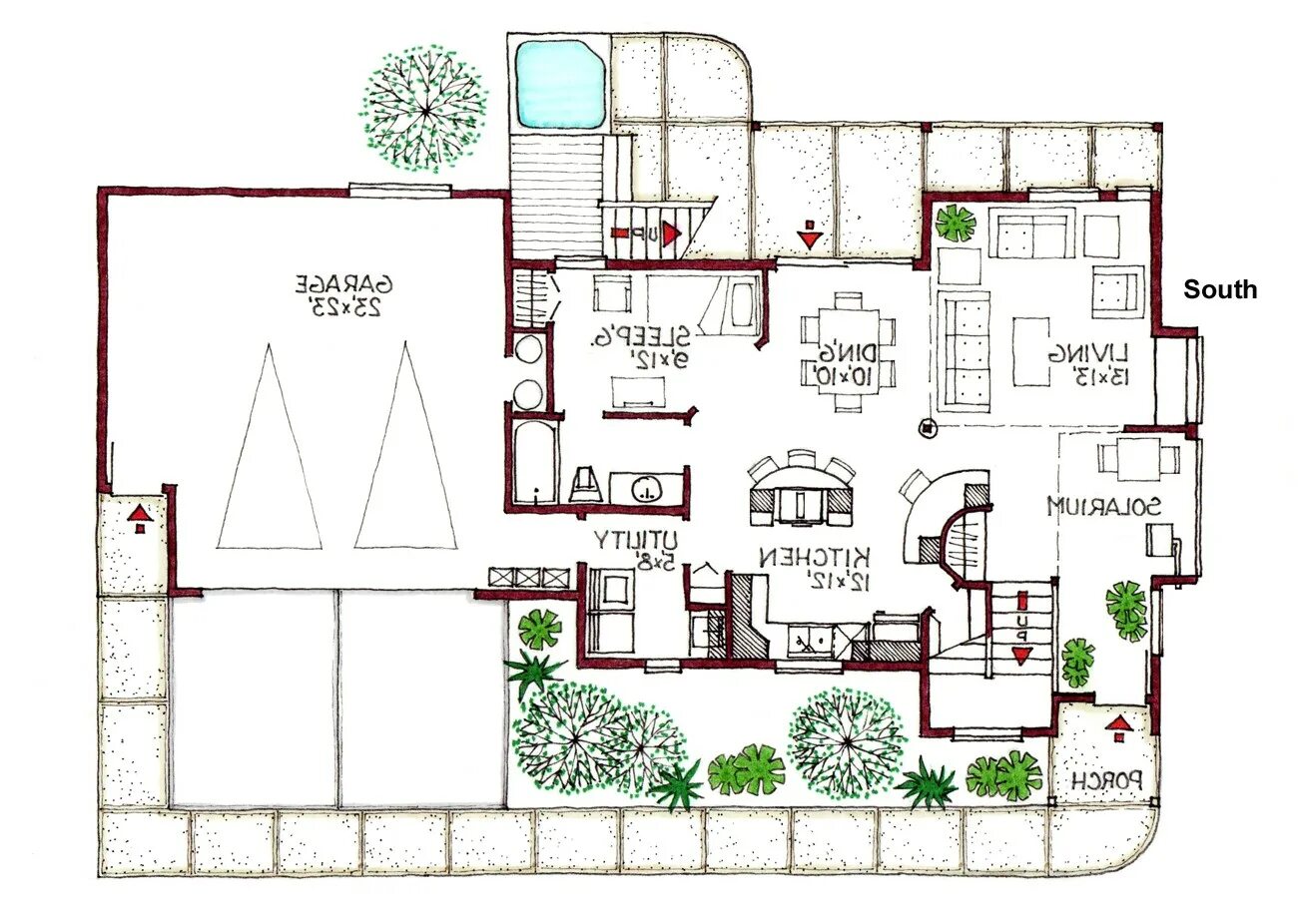 Полная схема домов Green Home Design Plans plougonver.com