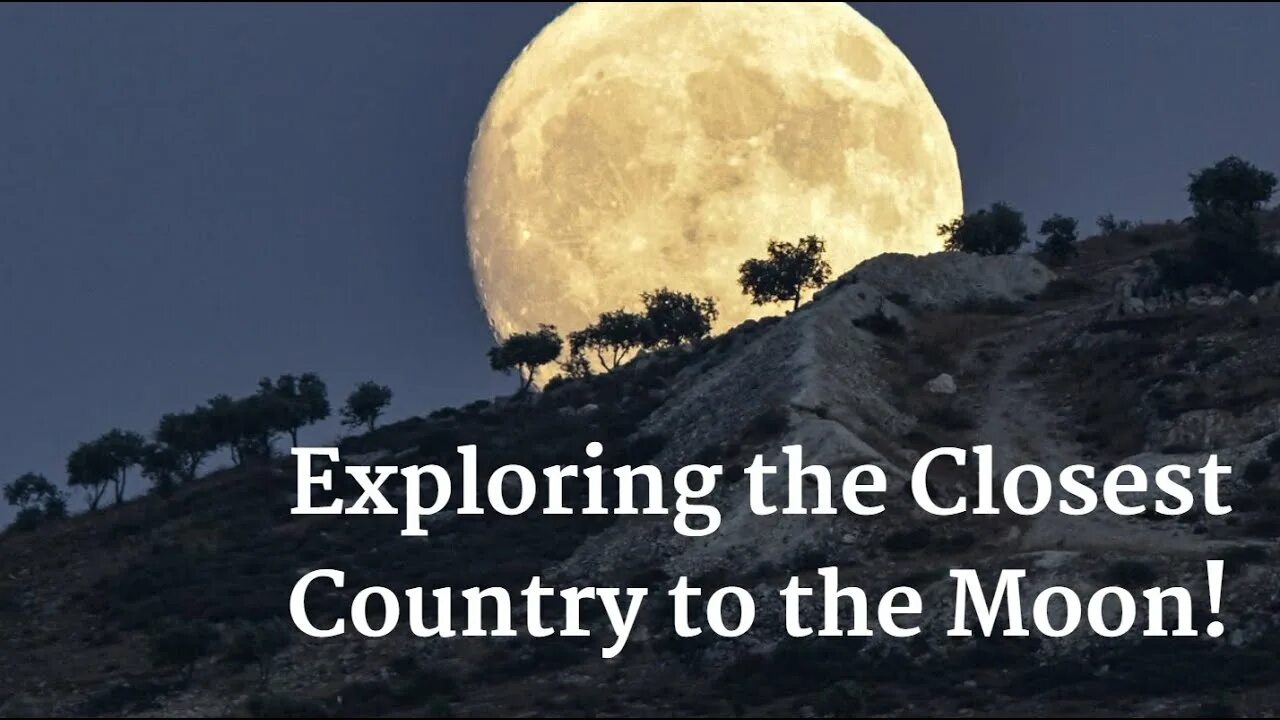 Полнолуние в сентябре фото Closest Country to the Moon! - YouTube