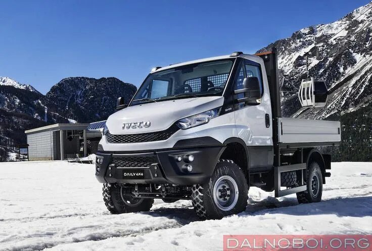 Полноприводные автомобили фото Обновленный полноприводный Iveco Daily