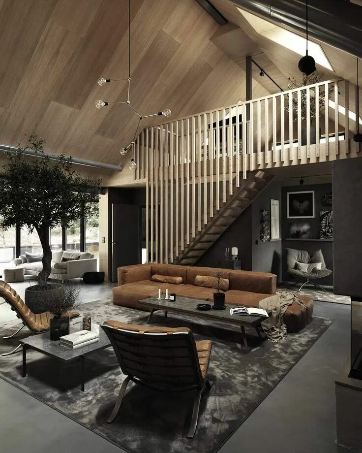 Полностью дизайн дома Pin by Alexander on Home House design, Loft design, Scandinavian home