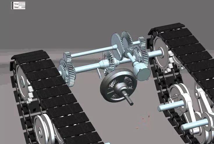 Полноценный планетарный механизм на самодельный гусеничный трактор NX 8.5 Dual Differential Tank Drive Mechanical design, Homemade tractor, Track d