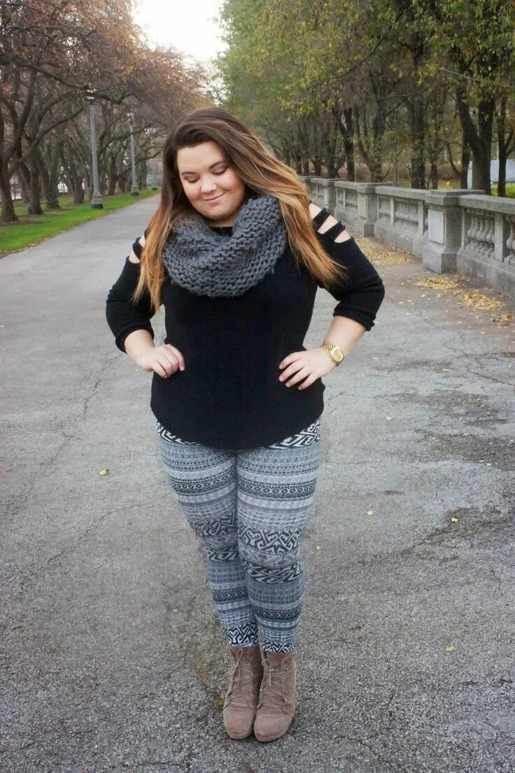 Полные девушки 15 лет фото www.natalieinthecity.com Plus size winter outfits, Plus size legging outfits, Pl