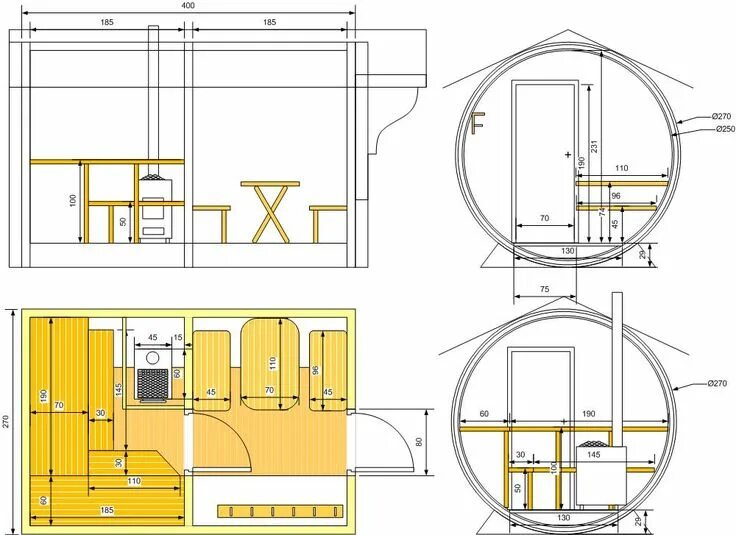 Полный чертеж бани Чертеж бани Планировки, Чертежи, Обшивка