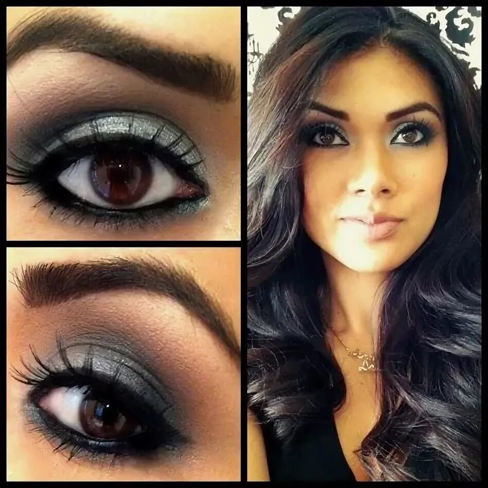 Полный макияж для карих глаз Captivating Makeup Ideas for Brown Eyed Girls